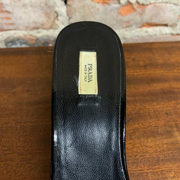 Prada Heel Sandals. - Picture 3 of 9